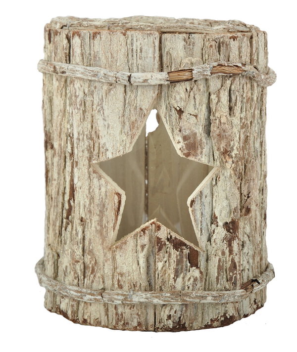 Laterne Stern aus Holz (DE757)